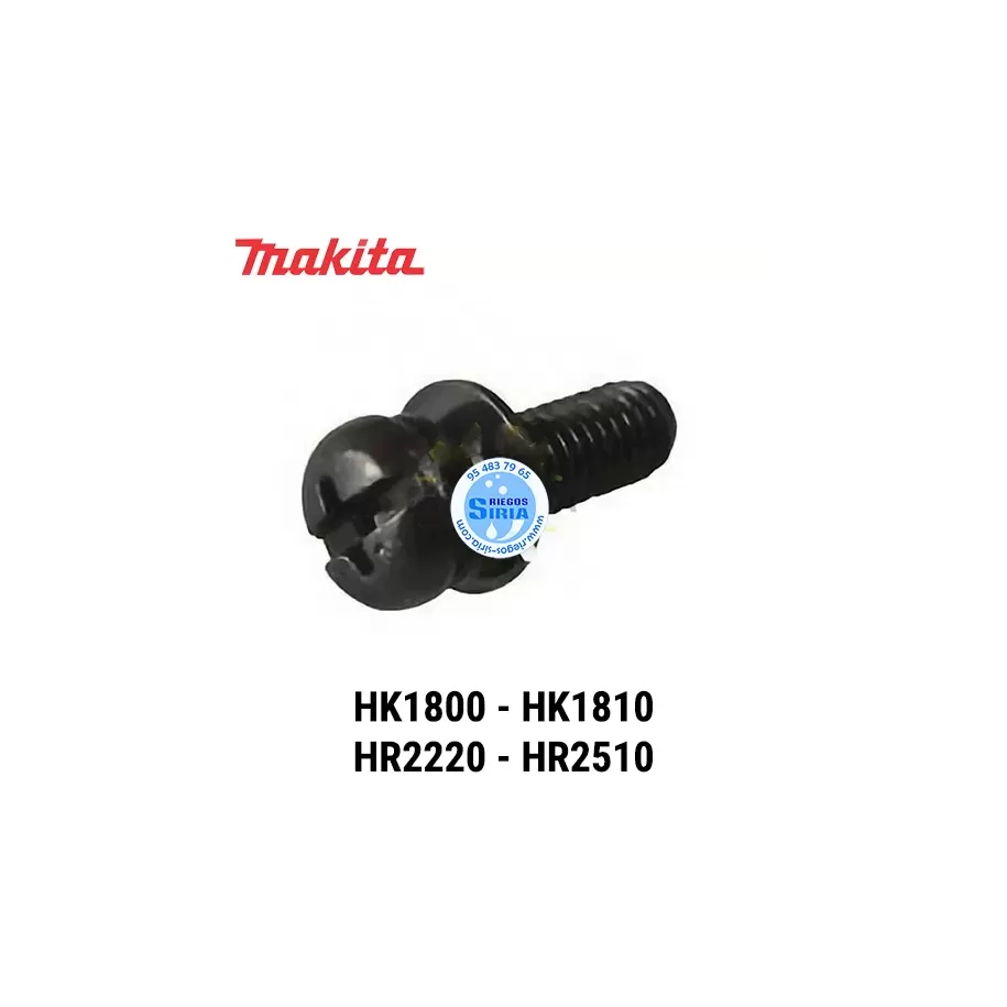 TORNILLO M6*18 Makita HK1800 HK1810 HR2220 HR2510