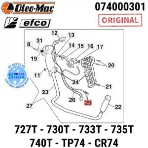 CABLE Acelerador 727T 730T 733T 735T 740T TP74 CR74