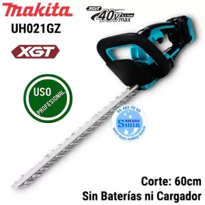 UH021GZ Makita CORTASETOS Profesional XGT 40VMax BL