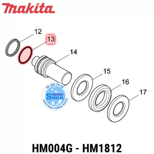 213798-2 Junta TÓRICA 47 Makita HM004G HM1812