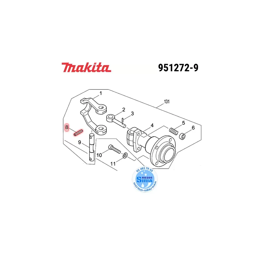 951272-9 PASADOR 8 40 Original Makita