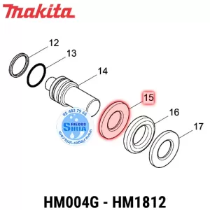 ARANDELA 42 Makita HM004G HM1812