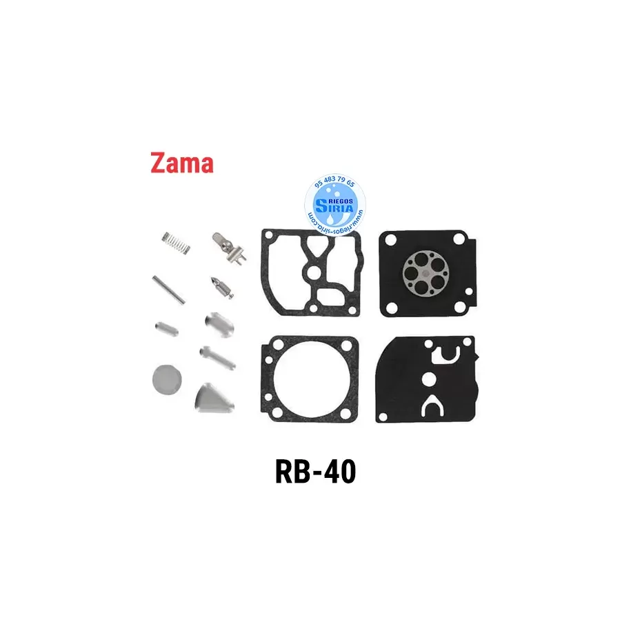 KIT de REPARACIÓN para Carburador Zama RB40