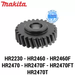 PIÑÓN HELICOIDAL 26 Makita HR2230 HR2460 HR2460F HR2470