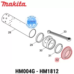 ESPACIADOR Makita HM004G HM1812