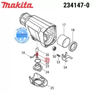 234147-0 MUELLE Selector 5 ORIGINAL Herramientas Makita