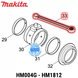 BIELA Makita HM004G HM1812