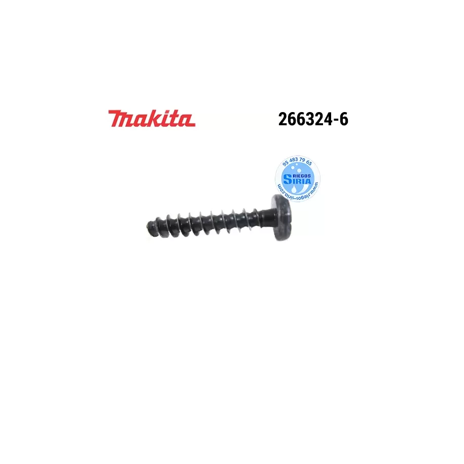 266324-6 TORNILLO 4x22 Original Herramientas Makita