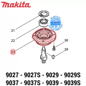 CULATA Makita 9027 9027S 9029 9029S 9037 9037S 9039 9039S