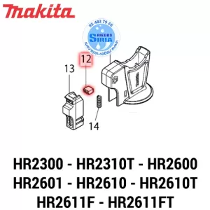 TAPÓN ASA Makita HR2300 HR2310T HR2600 2601 2610 2610T 2611F 2611FT