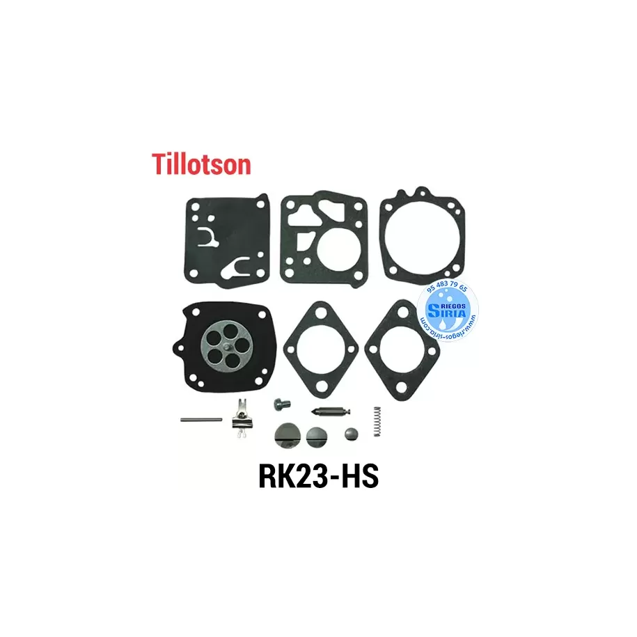 KIT Reparación CARBURADOR TILLOTSON RK23HS