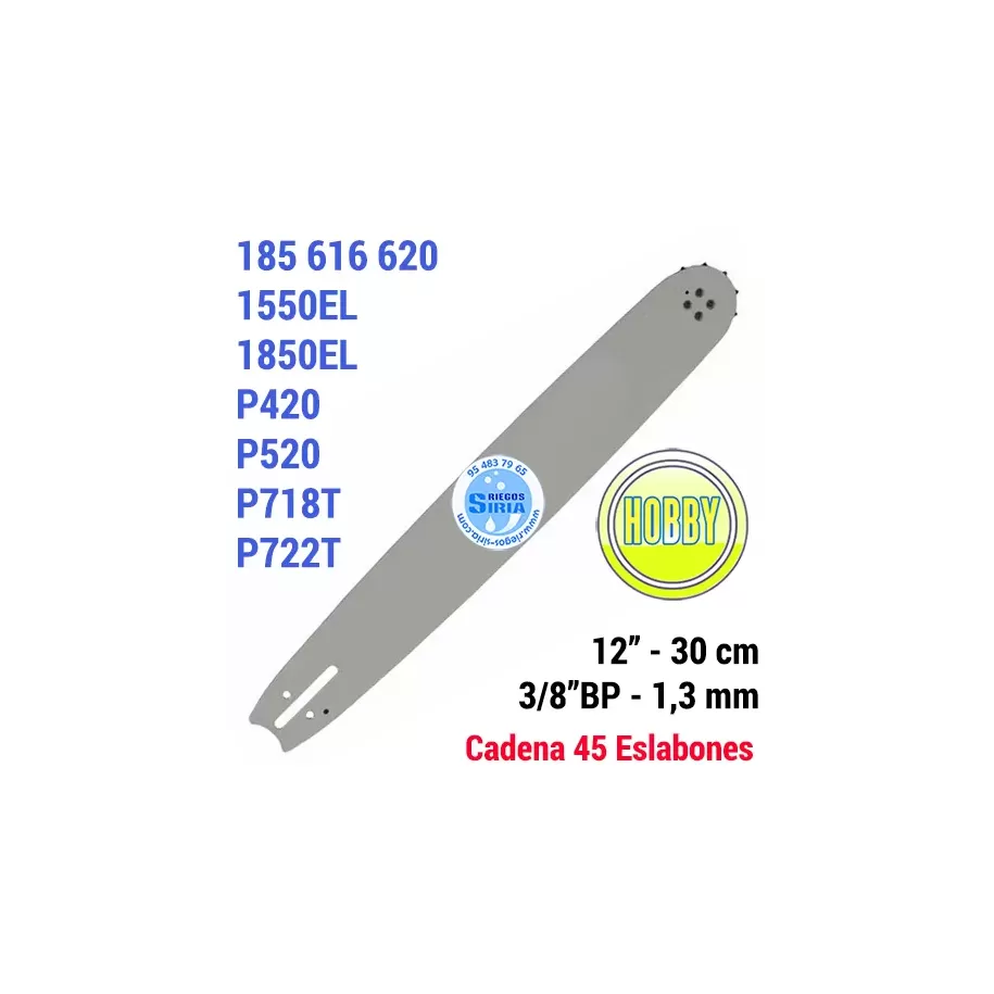 120SDEA095 ESPADA Motosierra PARTNER 3/8"BP 1.3mm 30cm