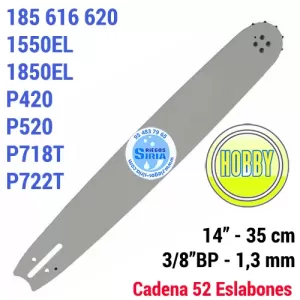 140SDEA095 ESPADA Motosierra PARTNER 3/8"BP 1.3mm 35cm