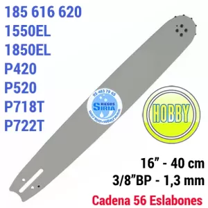 160SDEA095 ESPADA Motosierra PARTNER 3/8"BP 1.3mm 40cm