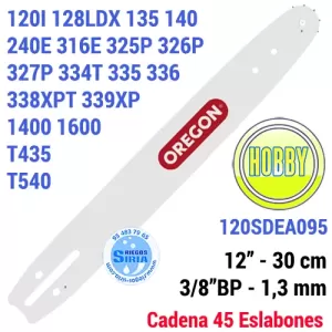 120SDEA095 Oregon ESPADA 3/8" BP 1,3mm 30 cm HUSQVARNA