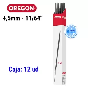 CAJA 12 ud LIMA Redonda OREGON 4.5mm 11/64"