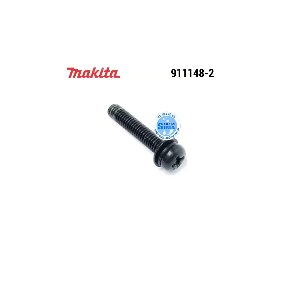 911148-2 TORNILLO M4x25 Original Herramientas Makita