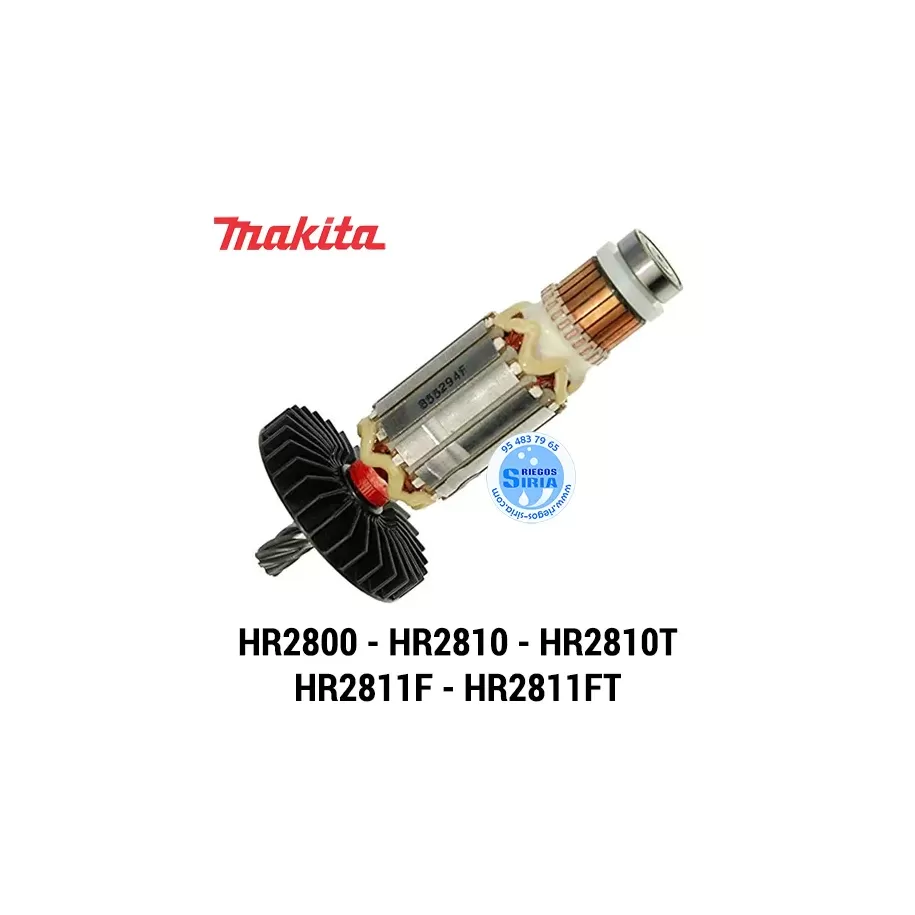 INDUCIDO Makita HR2800 HR2810 HR2810T HR2811F HR2811FT