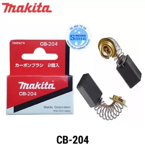 CB-204 Juego de ESCOBILLAS para Herramientas Makita