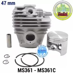 EQUIPO Motor TITANIKEL Stihl MS361 MS361C 47mm