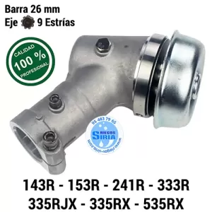 CABEZAL 26mm 9 Estrías 143R 153R 241R 333R 335RX 535RXT