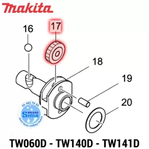 CORONA 18 Makita TW060D TW140D TW141D