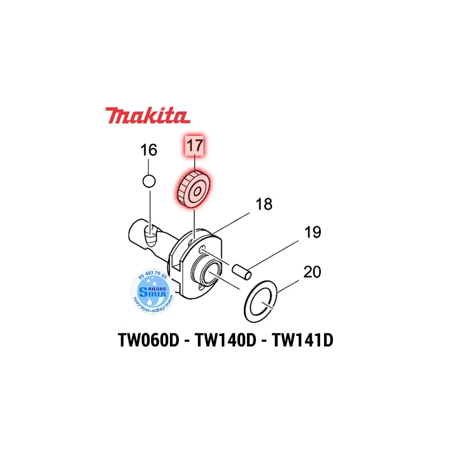 CORONA 18 Makita TW060D TW140D TW141D