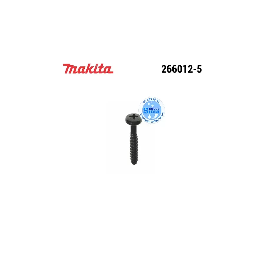 266012-5 TORNILLO RP WF Original Herramientas Makita