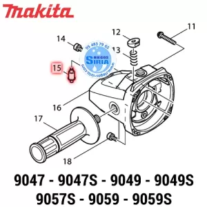 BULÓN 6 Makita 9047 9047S 9049 9049S 9057S 9059 9059S