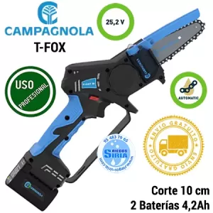 SIERRA de Cadena PROFESIONAL Campagnola T-FOX 25,2V 10cm