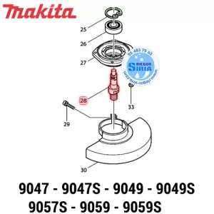 EJE Makita 9047 9047S 9049 9049S 9057S 9059 9059S