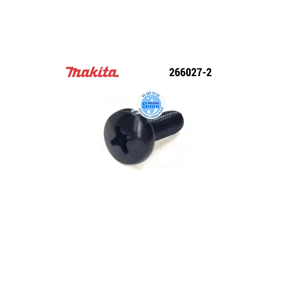 266027-2 TORNILLO M5x16 Original Herramientas Makita