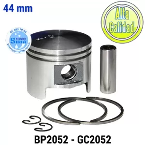 PISTÓN Completo BP2052 GC2052 44mm