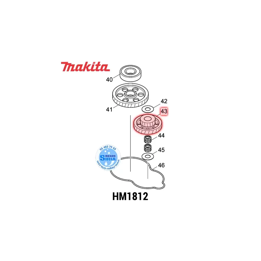 CORONA Completa Makita HM1812