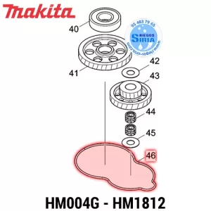 JUNTA de CULATA Makita HM1812