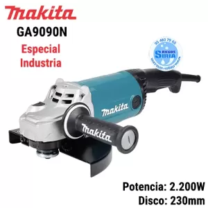 GA9090N Makita AMOLADORA 2200W 230 mm Especial INDUSTRIA