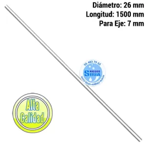 Oferta | Barra Transmisión 26mm Eje 7mm Longitud 1500mm