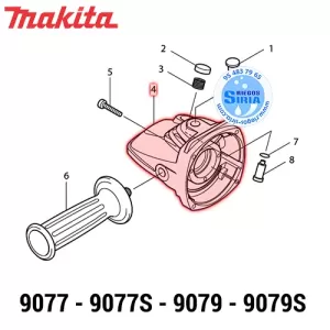 CABEZAL COMPLETO Makita 9077 9077S 9079 9079S