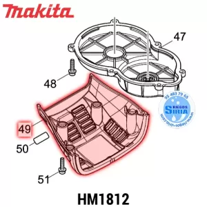 TAPA Lateral Makita HM1812