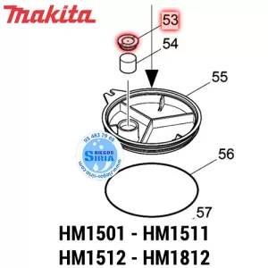 TAPÓN Filtro Makita HM1501 HM1511 HM1512 HM1812