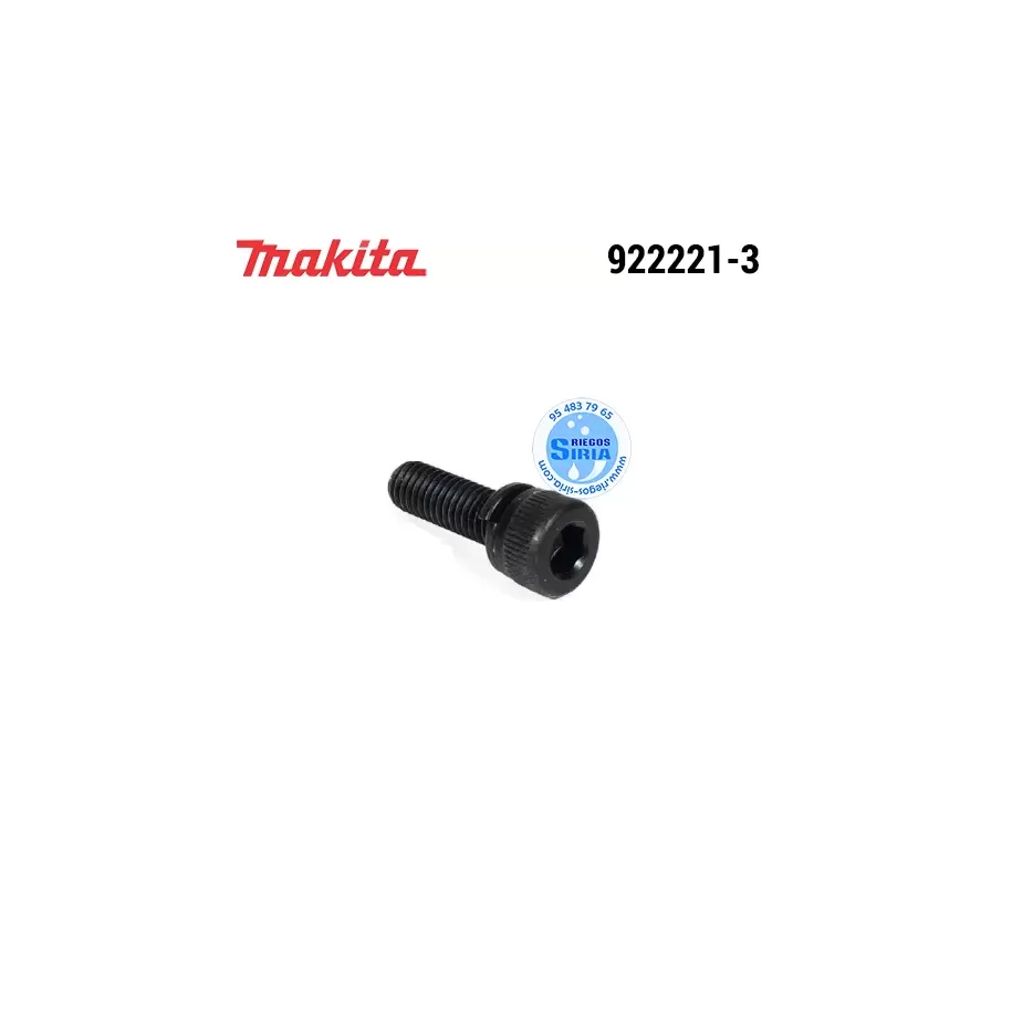 922221-3 TORNILLO HEX. M5x16 Original Herramientas Makita