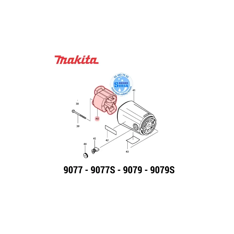 ESTATOR 220V Makita 9077 9077S 9079 9079S