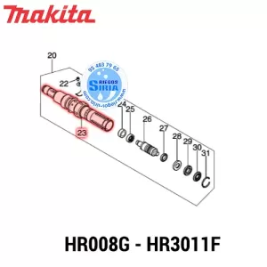 PORTAHERRAMIENTAS Makita HR008G HR3011FC