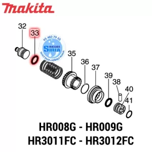 JUNTA TÓRICA 16 Makita HR008G HR009G HR3011FC HR3012FC