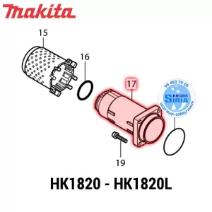 CAÑÓN Makita HK1820 HK1820L