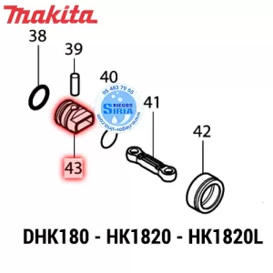 PISTÓN Makita DHK180 HK1820 HK1820L