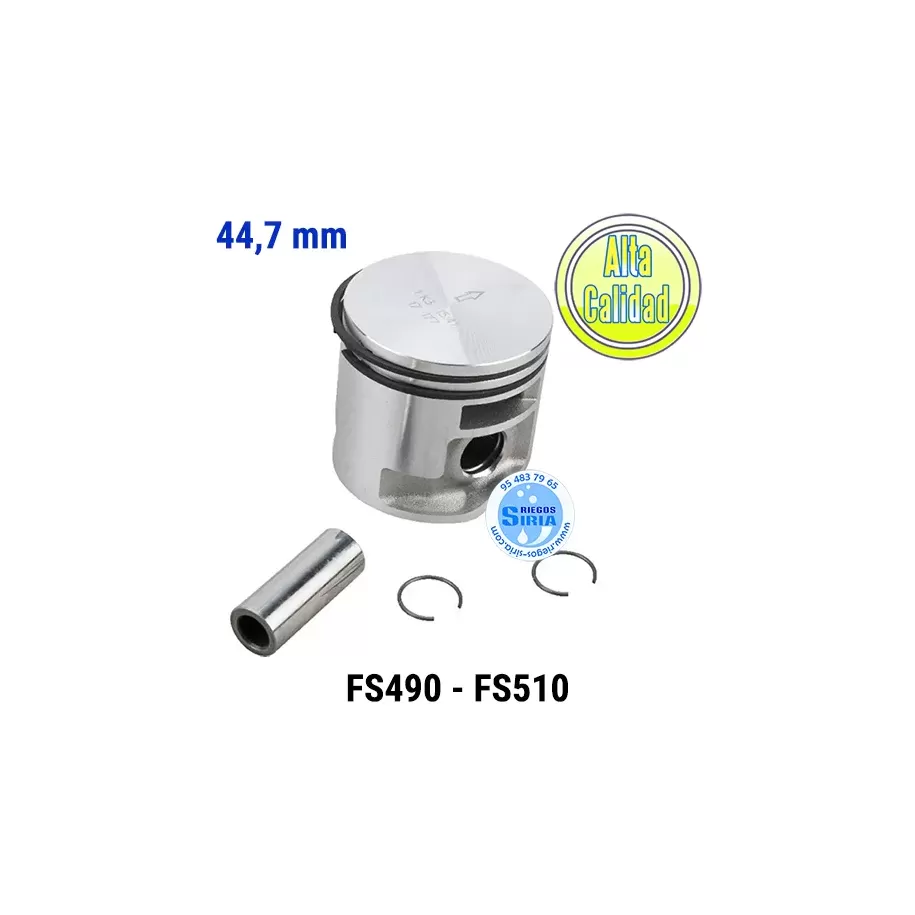 PISTON Completo Desbrozadora Stihl FS490 FS510 44,7mm