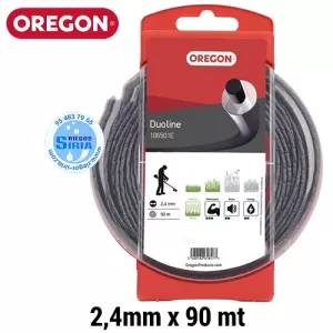 Oregon DUOLINE 2,4mm x 9mt: El Hilo de Nylon para Trabajos Exigentes