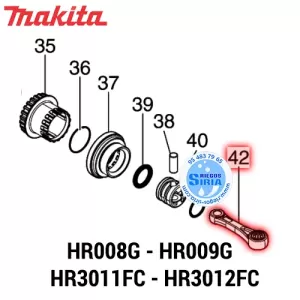 BIELA Makita HR008G HR009G HR3011FC HR3012FC