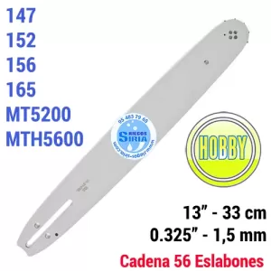 138SLBK095 ESPADA Motosierra EFCO 0.325" 1.5 33 cm